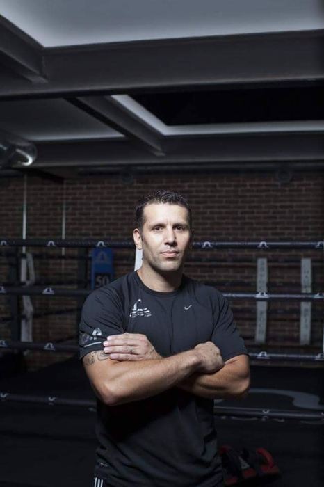 Olivier Pedarzolli, coach de boxe